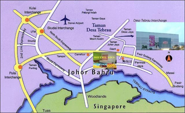 Hotel 193 Johor Bahru Bagian luar foto